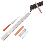 Righello in acciaio per misurare manico chitarra