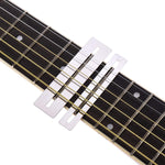 Righello in acciaio per misurare manico chitarra