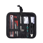 Set strumenti per pulizia e manutenzione chitarra 20x10x6 cm
