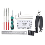 Set strumenti per pulizia e manutenzione chitarra 20x10x6 cm