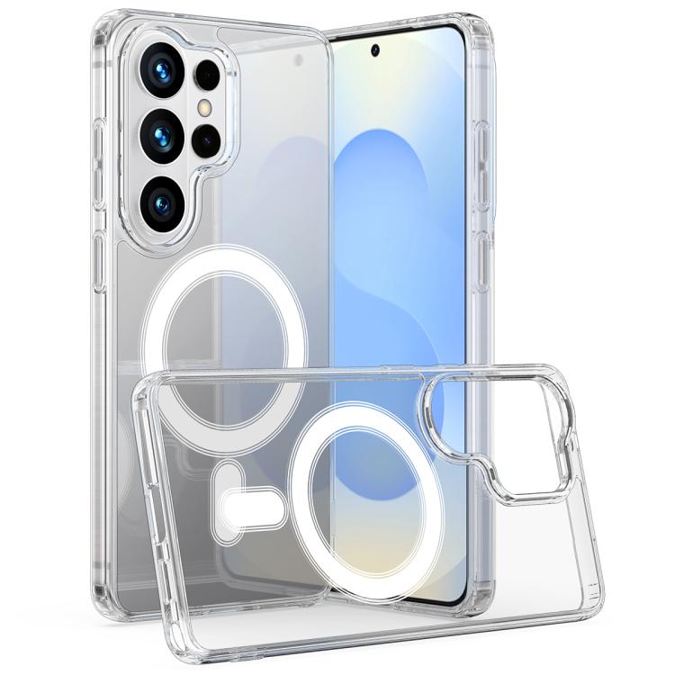 Custodia per telefono MagSafe in acrilico acrilico magnetico, For Samsung Galaxy S26 FE 5G, For Samsung Galaxy S26+ 5G, For Samsung Galaxy S26 Edge 5G, For Samsung Galaxy S26 Ultra 5G, For Samsung Galaxy S26 5G, For Samsung Galaxy S25 FE 5G            ...