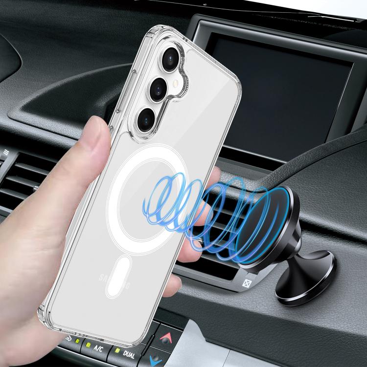 Custodia per telefono MagSafe in acrilico acrilico magnetico, For Samsung Galaxy S26 FE 5G, For Samsung Galaxy S26+ 5G, For Samsung Galaxy S26 Edge 5G, For Samsung Galaxy S26 Ultra 5G, For Samsung Galaxy S26 5G, For Samsung Galaxy S25 FE 5G            ...