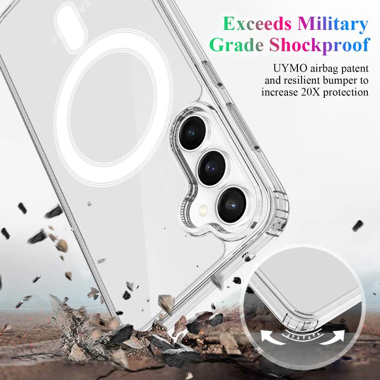 Custodia per telefono MagSafe in acrilico acrilico magnetico, For Samsung Galaxy S26 FE 5G, For Samsung Galaxy S26+ 5G, For Samsung Galaxy S26 Edge 5G, For Samsung Galaxy S26 Ultra 5G, For Samsung Galaxy S26 5G, For Samsung Galaxy S25 FE 5G            ...