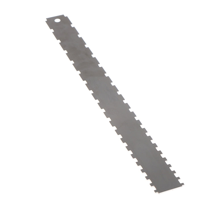Righello piatto in acciaio per misurare manico chitarra