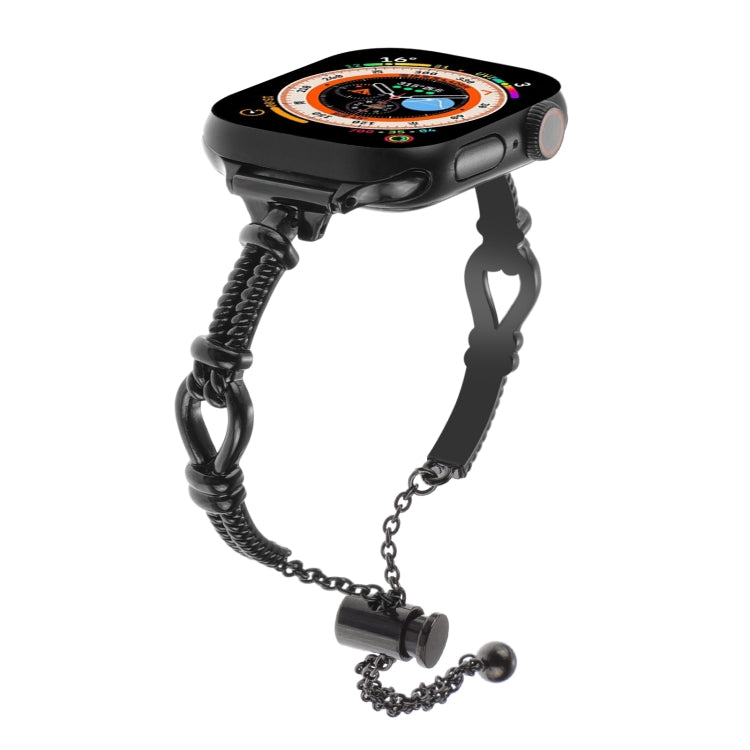 Cinturino per orologio a catena con cinturino in metallo intrecciato, For Apple Watch SE 2023 44mm, For Apple Watch SE 2023 40mm, For Apple Watch Ultra 2 49mm, For Apple Watch Series 9 45mm