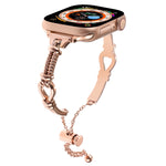 Cinturino per orologio a catena con cinturino in metallo intrecciato, For Apple Watch 42mm, For Apple Watch 38mm