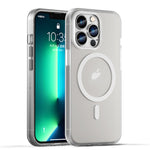 Custodia per telefono MagSafe in TPU satinato traslucido + PC a copertura totale, For iPhone 13 Pro Max, For iPhone 13 Pro