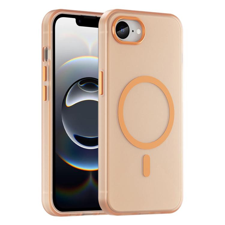 Custodia per telefono MagSafe in TPU satinato traslucido + PC a copertura totale, For iPhone 18 Pro Max, For iPhone 17e / 16e