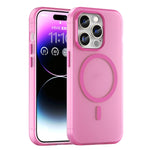 Custodia per telefono MagSafe in TPU satinato traslucido + PC a copertura totale, For iPhone 14 Pro Max, For iPhone SE 2022 / 2020 / 8