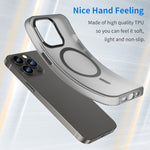 Custodia per telefono MagSafe in TPU satinato traslucido + PC a copertura totale, For iPhone 13 Pro Max, For iPhone 13 Pro
