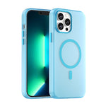 Custodia per telefono MagSafe in TPU satinato traslucido + PC a copertura totale, For iPhone 13 Pro Max, For iPhone 13 Pro