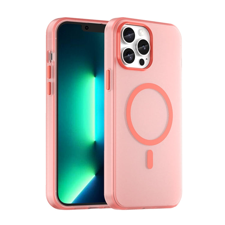 Custodia per telefono MagSafe in TPU satinato traslucido + PC a copertura totale, For iPhone 13 Pro Max, For iPhone 13 Pro