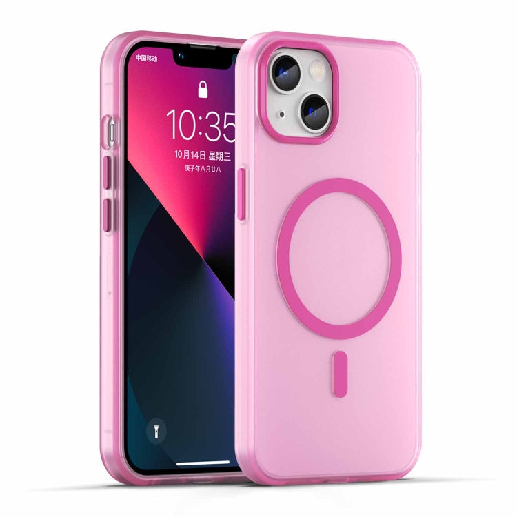 Custodia per telefono MagSafe in TPU satinato traslucido + PC a copertura totale, For iPhone 13, For iPhone 12