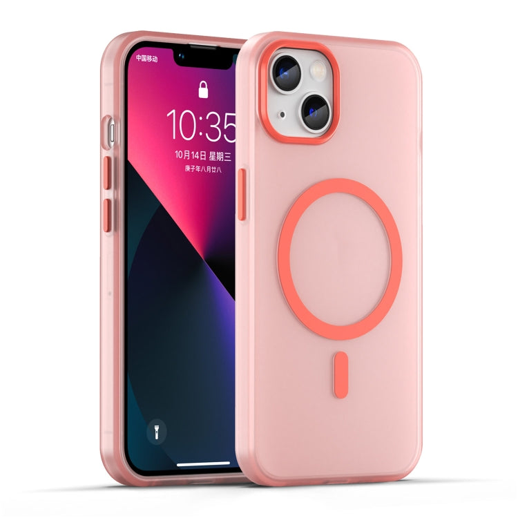 Custodia per telefono MagSafe in TPU satinato traslucido + PC a copertura totale, For iPhone 13, For iPhone 12