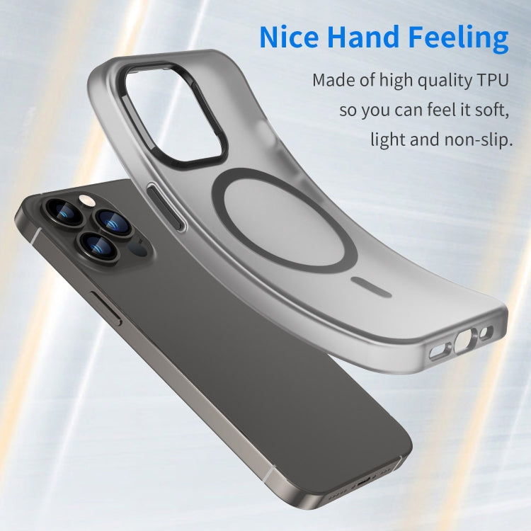 Custodia per telefono MagSafe in TPU satinato traslucido + PC a copertura totale, For iPhone 12 Pro Max, For iPhone 12 Pro