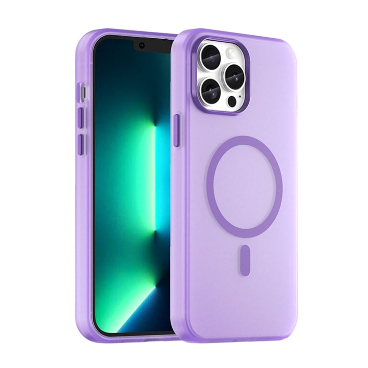Custodia per telefono MagSafe in TPU satinato traslucido + PC a copertura totale, For iPhone 12 Pro Max, For iPhone 12 Pro
