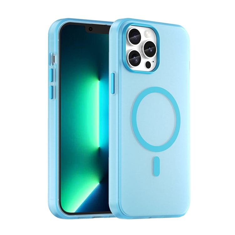Custodia per telefono MagSafe in TPU satinato traslucido + PC a copertura totale, For iPhone 12 Pro Max, For iPhone 12 Pro
