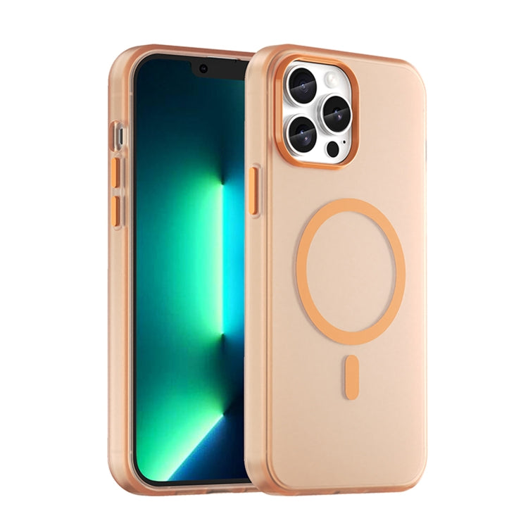 Custodia per telefono MagSafe in TPU satinato traslucido + PC a copertura totale, For iPhone 12 Pro Max, For iPhone 12 Pro
