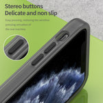 Custodia per telefono MagSafe in TPU satinato traslucido + PC a copertura totale, For iPhone 11 Pro