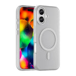 Custodia per telefono MagSafe in TPU satinato traslucido + PC a copertura totale, For iPhone 17 Pro Max, For iPhone 17 Pro, For iPhone 17