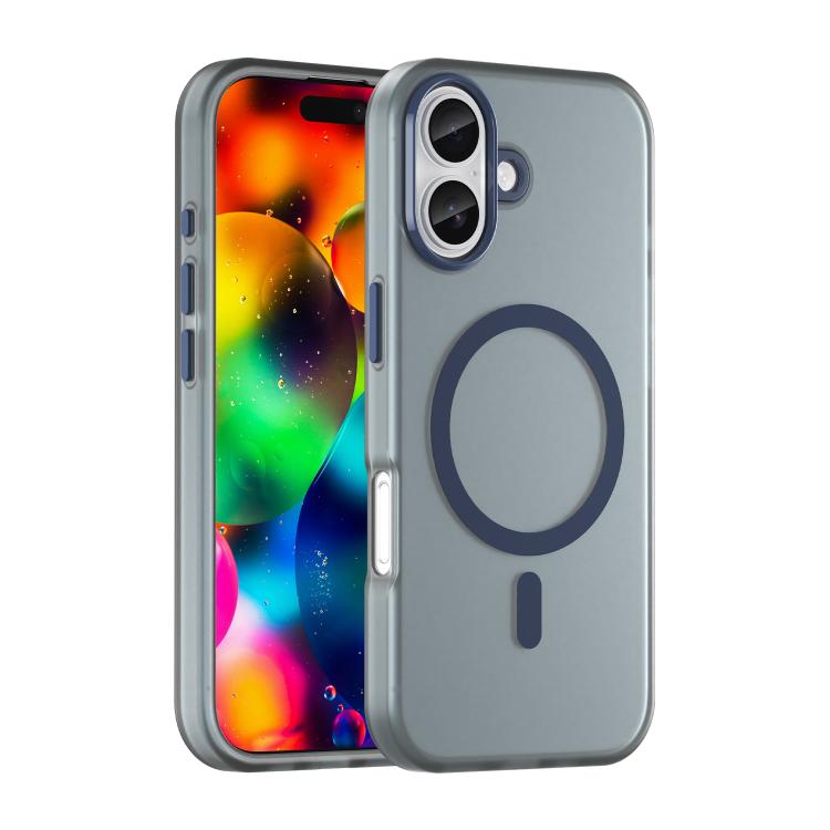 Custodia per telefono MagSafe in TPU satinato traslucido + PC a copertura totale, For iPhone 17 Pro Max, For iPhone 17 Pro, For iPhone 17
