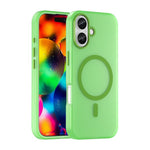 Custodia per telefono MagSafe in TPU satinato traslucido + PC a copertura totale, For iPhone 17 Pro Max, For iPhone 17 Pro, For iPhone 17
