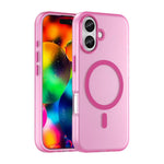 Custodia per telefono MagSafe in TPU satinato traslucido + PC a copertura totale, For iPhone 17 Pro Max, For iPhone 17 Pro, For iPhone 17