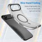 Custodia per telefono MagSafe in TPU satinato traslucido + PC a copertura totale, For iPhone Air, For iPhone 16 Pro Max