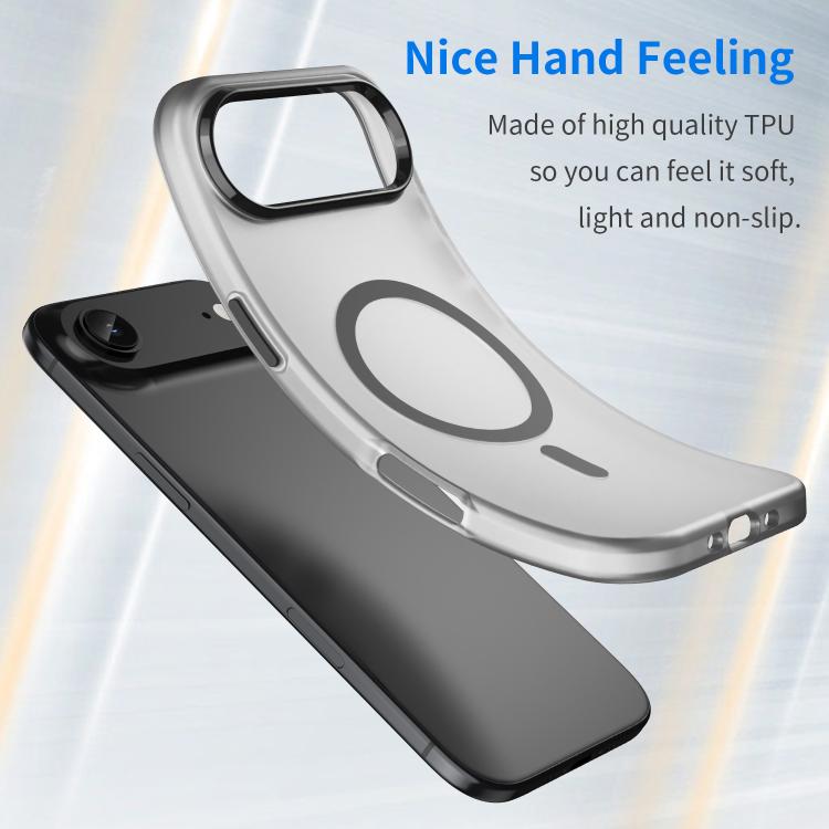 Custodia per telefono MagSafe in TPU satinato traslucido + PC a copertura totale, For iPhone Air, For iPhone 16 Pro Max