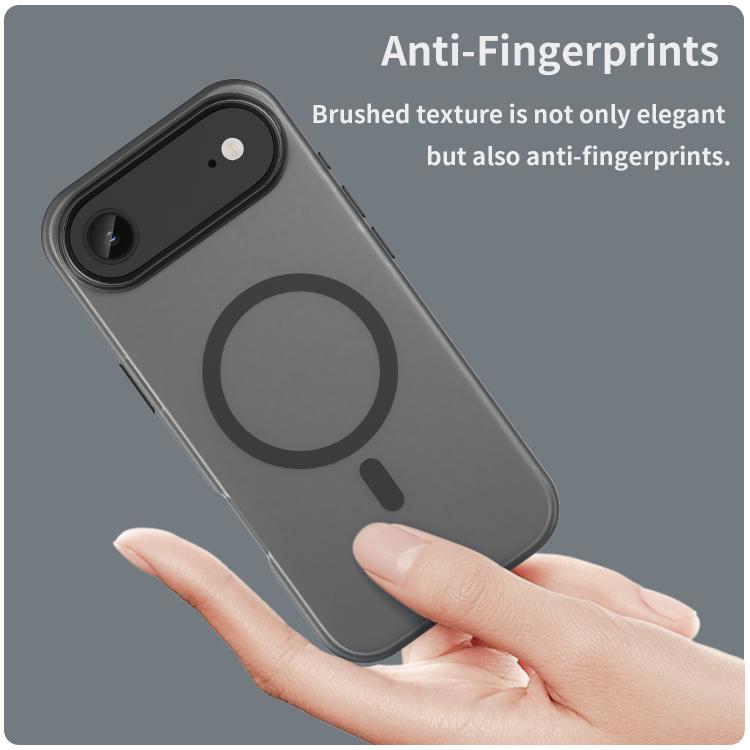Custodia per telefono MagSafe in TPU satinato traslucido + PC a copertura totale, For iPhone Air, For iPhone 16 Pro Max