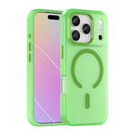 Custodia per telefono MagSafe in TPU satinato traslucido + PC a copertura totale, For iPhone 18, For iPhone 18 Pro