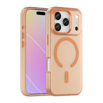 Custodia per telefono MagSafe in TPU satinato traslucido + PC a copertura totale, For iPhone 18, For iPhone 18 Pro