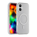 Custodia per telefono MagSafe in TPU satinato traslucido + PC a copertura totale, For iPhone 18, For iPhone 18 Pro