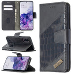 Custodia portafoglio in pelle sintetica per Galaxy S20 Ultra