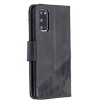 Custodia portafoglio in pelle sintetica per Galaxy S20 Ultra