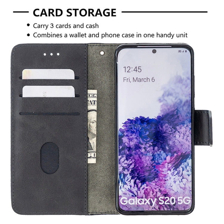 Custodia portafoglio in pelle sintetica per Galaxy S20 Ultra