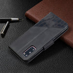 Custodia portafoglio in pelle sintetica per Galaxy S20 Ultra