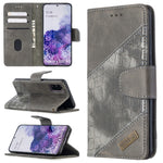 Custodia portafoglio in pelle sintetica per Galaxy S20 Ultra