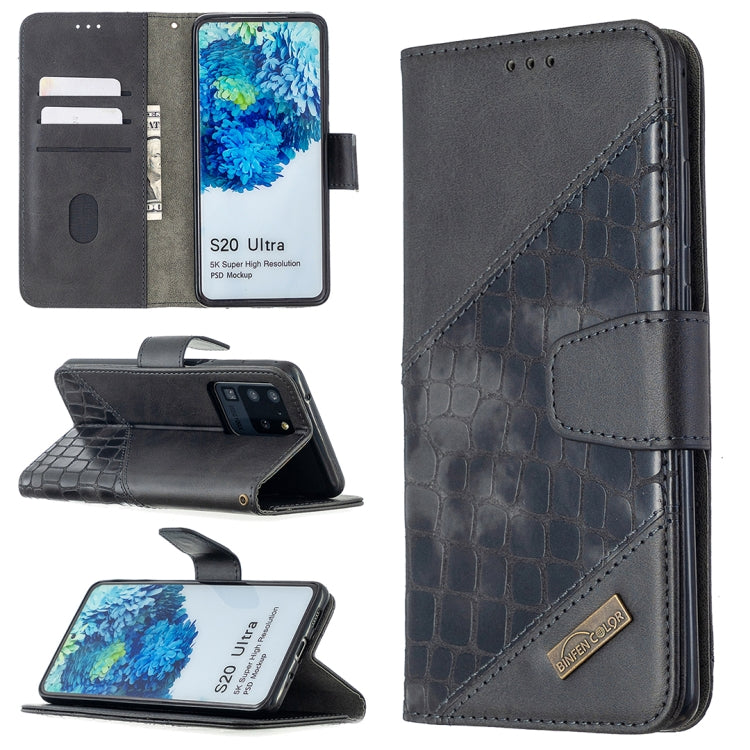 Custodia portafoglio in pelle sintetica per Galaxy S20 Ultra