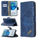 Custodia portafoglio in pelle sintetica per Galaxy S20 Ultra