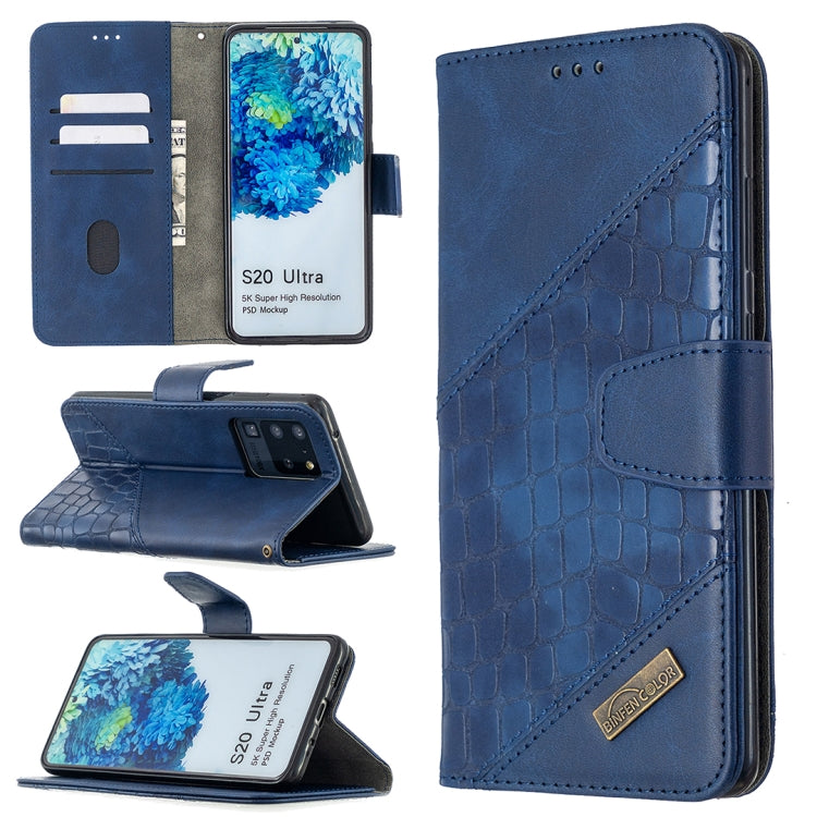 Custodia portafoglio in pelle sintetica per Galaxy S20 Ultra