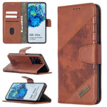 Custodia portafoglio in pelle sintetica per Galaxy S20 Ultra