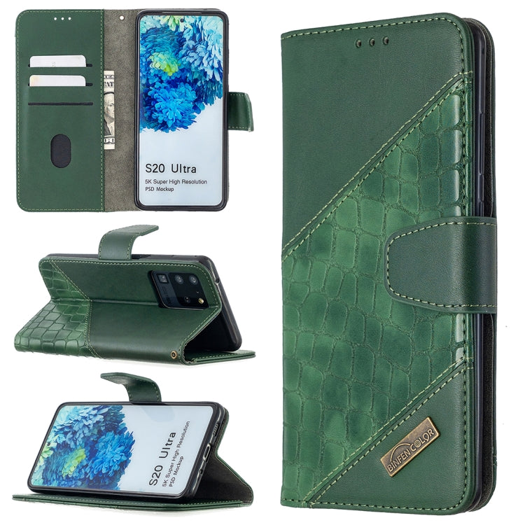 Custodia portafoglio in pelle sintetica per Galaxy S20 Ultra