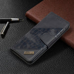 Custodia portafoglio in pelle sintetica per Galaxy Note10+