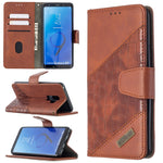 Custodia portafoglio in pelle sintetica per Galaxy Note10+
