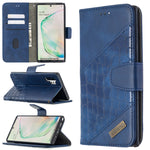 Custodia portafoglio in pelle sintetica per Galaxy Note10+