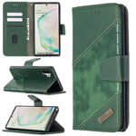Custodia portafoglio in pelle sintetica per Galaxy Note10+