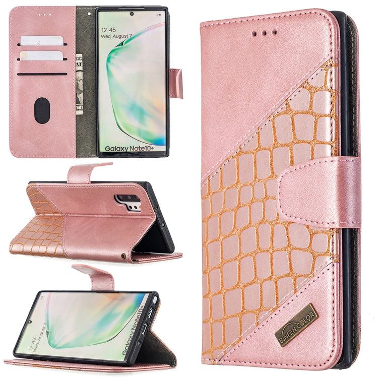 Custodia portafoglio in pelle sintetica per Galaxy Note10+