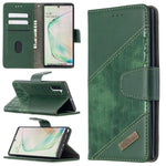 Custodia portafoglio in pelle sintetica per Galaxy Note10+