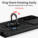 Custodia per telefono con supporto Camshield scorrevole, For Samsung Galaxy S24 Ultra 5G, For Samsung Galaxy S24+ 5G, For Samsung Galaxy S24 5G